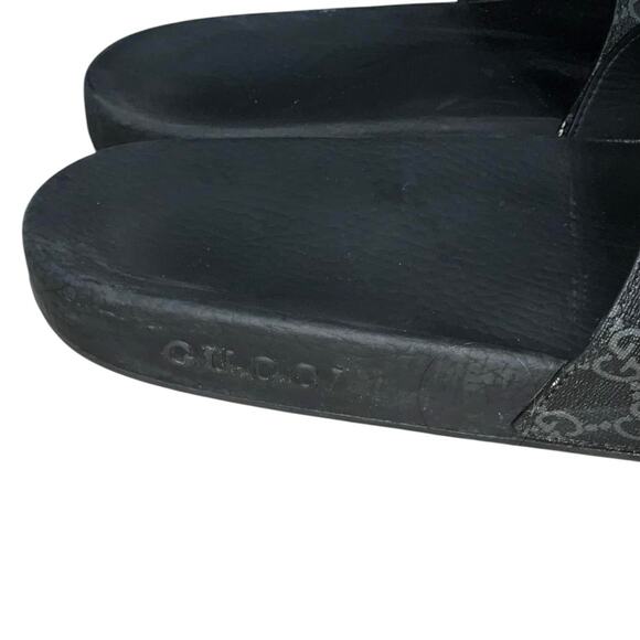 Gucci GG Supreme Tiger Slide Sandals Men\'s Size 7 Summer Casual Slip On main image 6